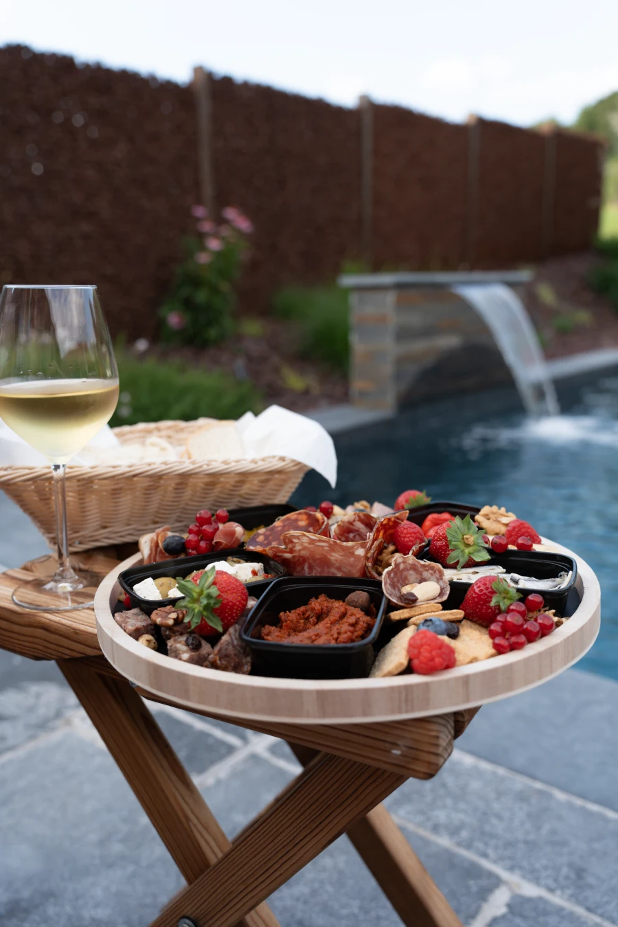 Planche apéritive proposée en complément